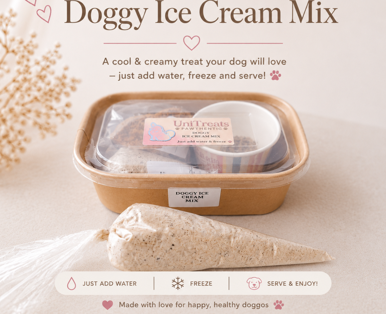 Doggy Ice Cream Premix